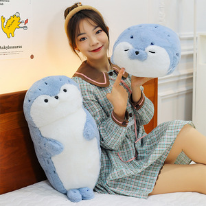 Mô phỏng con dấu biển con lười đồ chơi sang trọng con dấu biển Con Lười Thú nhồi bông búp bê ném gối động vật biển Sofa Gối trang trí phòng - Product Image 4