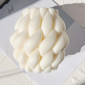 Nuovo Design geometria <span class=keywords><strong>fai</strong></span>-<span class=keywords><strong>da</strong></span>-<span class=keywords><strong>te</strong></span> arco rotante a forma di goccia di pioggia <span class=keywords><strong>candele</strong></span> turbinanti cera profumata regalo di nozze personalizza candela - Product Image 2