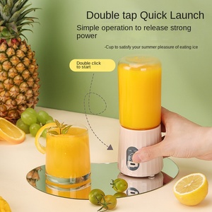 Exprimidor de Frutas y Verduras Centrífugo Portátil Multifuncional, Recargable por USB, 40W, Operación en Inglés, para Autos, Uso Transfronterizo - Product Image 2