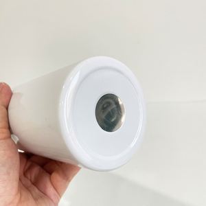 Bouteille d'eau sport isotherme en acier inoxydable à double paroi, 20 oz, avec double couvercle, pour sublimation - Product Image 3