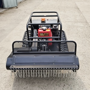 Tondeuse à gazon télécommandée à essence/diesel, largeur de coupe 950mm/1000mm/1200mm, robot télécommandé, faible niveau sonore (<100dB) - Product Image 2