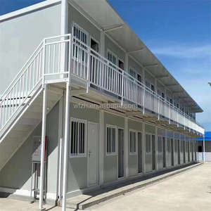 Casa Contenedor Prefabricada Móvil <span class=keywords><strong>de</strong></span> 20 pies, Estructura <span class=keywords><strong>de</strong></span> Acero <span class=keywords><strong>de</strong></span> Bajo Costo, Alta Calidad, Embalaje Plano, Gran Venta - Product Image 4