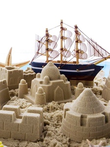 1 kg IBIZA Sabbia Magica <span class=keywords><strong>Montessori</strong></span> per Giochi da Interno, Perline di Vetro Multicolore Sicure per Bambini, Giocattoli per Creazione di Gioielli Certificati EN71 - Product Image 3
