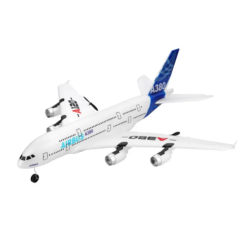 A120 Airbus RTF RC Wingspan A380 Aircars نموذج طائرة عن بعد GHz GHz 3CH EPP جناح ثابت RC ألعاب طائرة للأطفال البالغين