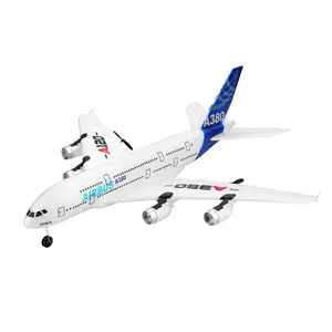 A120 Airbus RTF RC Wingspan A380 Aircars modelo avión remoto 2,4 GHz 3CH EPP ala fija RC avión juguetes para niños adultos