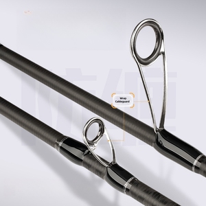 BRAND NEW SALTWATER 2.13M 2.4M HIGH CARBON FISHING ROD LONG CASTING POWER M <strong>ML</strong> WITH MF ACTION POLE - Product Image 5