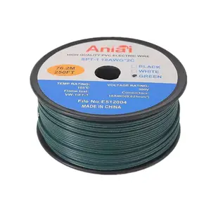 1000ft SPT-1 Draad 18awg 2 Koorden Draad Flexibele Parallelle Kerst Verlichting Verlengkabels