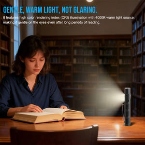 Untuk MINIX3-SC 1100LM Lampu Sorot Putih Hangat Lampu UV 3-in-1 Senter LED Tipis Magnetik Datar 1500mAh USB-C IP66 - Product Image 4