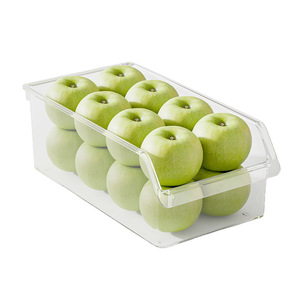 Fridge Organizer Storage Box Rectangle PP Food Grade With Lids For Vegetables Fruits Eggs Drinks 6 And Above Compartment - Product Image 5