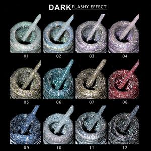 JTING - Juego de 12 Esmaltes de Gel Reflectantes Multiefecto para Decoración de Uñas, Esmalte de Gel con Etiqueta Privada OEM de 12 ml Personalizado - Product Image 5