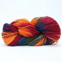 Factory Wholesale Space Dyed Acrylic Fancy Yarn 4ply Yarn for Women Hand Knitting