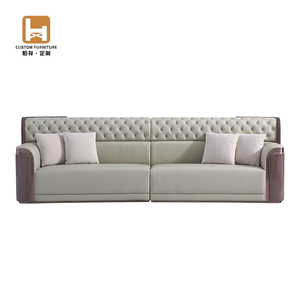 <span class=keywords><strong>Canapé</strong></span>-lit d'angle en <span class=keywords><strong>cuir</strong></span> <span class=keywords><strong>microfibre</strong></span> de style italien moderne, avec cadre en bois et éponge, personnalisable pour appartement, hôtel, bureau, villa - Product Image 1