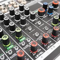 Mezclador de Sonido Mini USB de 8 Canales y 99 DSP, Consola de DJ, Mezclador de Karaoke, Amplificador de Sonido, Sistema de Audio