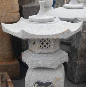 Lanterne Led en pierre d'extérieur pour le jardin, lanterne de décoration, m, rokaku, <span class=keywords><strong>Yukimi</strong></span>, japon - Product Image 3