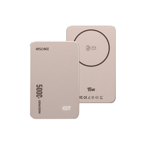 Chargeur sans fil magnétique en verre AG ultra-fin LF21AG, charge rapide 15W pour téléphone et montre avec écran numérique LED HD - Product Image 3