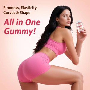 Gomitas para Glúteos de Marca Privada OEM ODM para Mujeres, Gomitas BBL con Curva Boost - Product Image 6