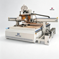 Centro de Mecanizado CNC para Madera, Router de 3 Ejes para Tallado, Grabado y Corte de Puertas de Gabinetes, Mesa de 1325x2500mm