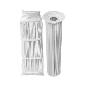 Sacchetto filtro per polvere ad alta temperatura in fibra di vetro importato di alta qualità