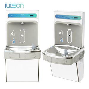 Fontaine à eau potable publique murale en acier inoxydable avec robinet à bulles et bassin unique Fontaine à eau pour école - Product Image 1