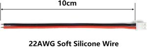 JST-XH 2.54mm 2Pin steker keseimbangan Lead Socket Pria Wanita konektor kabel kawat silikon untuk Woodland hanya pasang lampu 3D Printer - Product Image 4