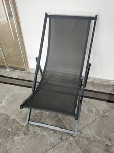 Juego de <span class=keywords><strong>2</strong></span> sillas de playa portátiles, tumbona plegable con marco de aluminio y respaldo ajustable - Product Image 3