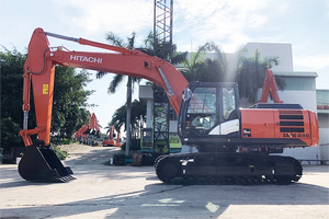 Excavatrice hydraulique Hitachi ZX200 d'occasion de haute qualité. Excavatrice de taille moyenne Hitachi de 20 tonnes très populaire en Chine - Product Image 5