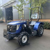 Tracteur haute performance de 25 CV, cultivateur, charrue, matériel agricole, niveleuse agricole