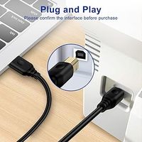 Kabel emas 2.0 USB a ke B Male 10m, kualitas tinggi dengan Data IC untuk pemindai Printer dan komputer pengisian daya Cepat 3A