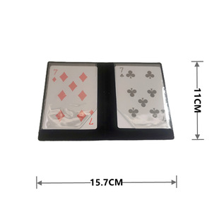 กระเป๋าสตางค์สีดำพิมพ์ลาย7คู่11X7.7CM อุปกรณ์มายากลสำหรับวัยรุ่น - Product Image 3