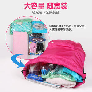 Jiehu Swim <b>Bag</b> Dry <b>Wet</b> Separation Waterproof Polyester Camouflage For Children And Adults - Product Image 3