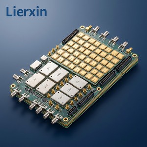 Placa de antena de alta frecuencia 5G AI para estación base Rogers, PCB RF personalizado, multilayer de baja pérdida para MmWave y Sub-6, con beamforming, de alta resistencia FR4 - Product Image 1
