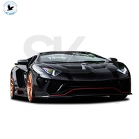 Capot moteur en fibre de carbone 2023 pour Lamborghini Aventador LP700 LP720 Bonnet 1016 avec clips inclus, état neuf