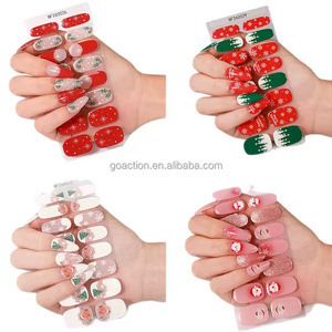 Autocollants pour <span class=keywords><strong>ongles</strong></span> de Pâques pastel mignons en gros, <span class=keywords><strong>faux</strong></span> <span class=keywords><strong>ongles</strong></span> à presser sans colle, bandes d'<span class=keywords><strong>ongles</strong></span> semi-durcies, direct usine - Product Image 1