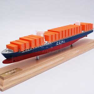 Anpassbares 35cm CCNI Kunststoff waage Boot Hochwertiges Modell Geschäfts geschenk Kunststoff Handwerk Container Schiffs modell - Product Image 1