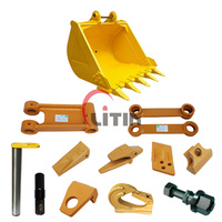 Adaptateur de godet d'excavatrice LITIAN, dents de ripper, adaptateur de dents de godet neuf, dents de tigre pour toutes les marques