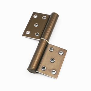 Charnières <span class=keywords><strong>de</strong></span> <span class=keywords><strong>porte</strong></span> modernes industrielles en forme <span class=keywords><strong>de</strong></span> drapeau, amovibles, pour soudure, à deux volets, en aluminium et fer, haut <span class=keywords><strong>de</strong></span> gamme - Product Image 1