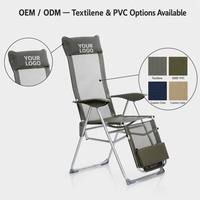 Chaise de camping portable en gros d'usine, ensemble de chaises zéro gravité, chaise longue inclinable pour extérieur, plage, parc, design moderne, pliable