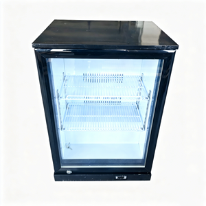 Refrigerador Compacto con Puerta de Vidrio y Enfriamiento por Aire, <span class=keywords><strong>90</strong></span> <span class=keywords><strong>Litros</strong></span>, Enfriador de Bebidas para el Hogar, Exhibidor de Bebidas - Product Image 2