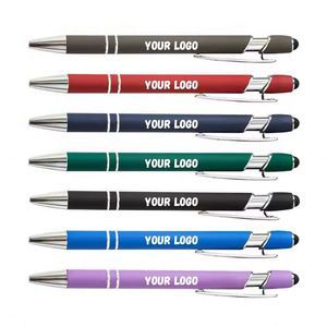Promo Business Gifts Custom Logo Printed Metal Brand <b>Names</b> Stylus Ballpoint Pen - Product Image 1