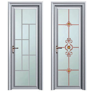 Portes escamotables en verre dépoli pour l'intérieur de la <span class=keywords><strong>maison</strong></span> Porte étanche de salle de bain bon marché avec verre dépoli - Product Image 5