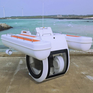 Nuevo Submarino Compacto 2026 para Paseos Turísticos Subacuáticos, Bote con Cabina de Aluminio y Motor Fuera de Borda en Venta - Product Image 2