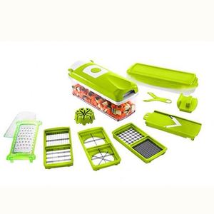 Nouvel ensemble de 12 pièces de coupe-légumes manuel multifonctionnel, gadget de cuisine, râpe à pommes de terre et trancheuse domestique - Product Image 2