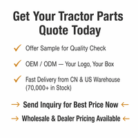 Pièces de rechange pour tracteurs séries 6000, 7000, 8000, 9000 : Démarreur, Radiateur (références M810324, RE271437, AT382708) – Pièces pour machines agricoles