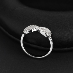 Tùy Chỉnh Đồ Trang Sức Thời Trang Độc Đáo Vô Hạn Vòng Trang Sức Bán Buôn 925 Sterling Silver <span class=keywords><strong>Rings</strong></span> Cho Phụ Nữ - Product Image 4