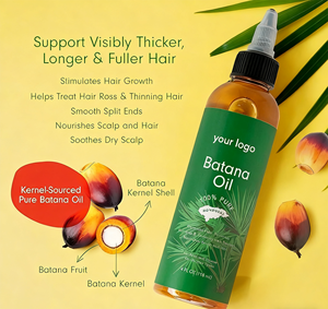 Aceite de Batana OEM para el crecimiento del cabello Dr Sebi ACEITE DE Batana crudo orgánico Honduras 100% acondicionador Natural puro para un cabello más grueso y fuerte - Product Image 2