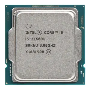 Voor Intel Core I5-11600K Srknu Six-Core 4.9Ghz Cpu Met 14nm 125W Lga 1200 Voor Computer Cpu L3 Socket Type