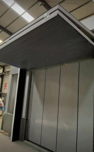 Design de gril moderne Pliable vers le haut en aluminium Portes de garage sectionnelles pliantes coupe-vent - Product Image 3