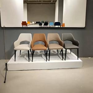 Chaises De Salle a Manger Moderne De Luxe Sillas de comedor de diseño con patas de madera de fresno - Product Image 2