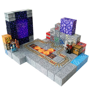 <span class=keywords><strong>Il</strong></span> mio mondo Mini cubi magnetici quadrati puzzle per bambini gioco assemblato mini all'ingrosso giocattoli magnetici - Product Image 1