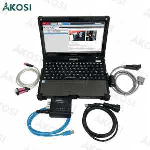 ชุดเครื่องมือวินิจฉัยรถยก Linde BT พร้อมแล็ปท็อป Getac V110 ที่ทนทาน Canbox Pathfinder LSG Truck Doctor Scanner ชุดเต็ม - Product Image 1